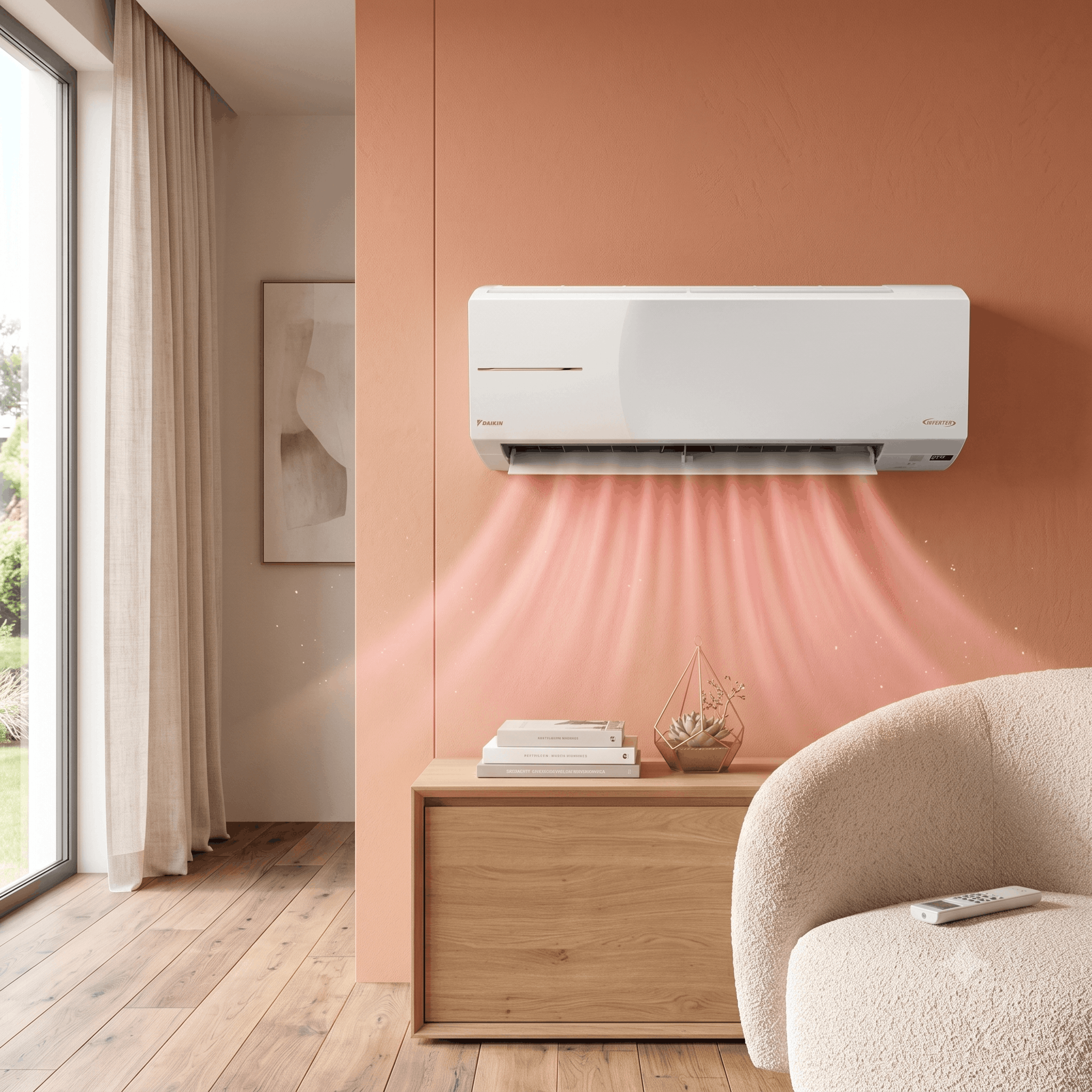 Daikin FTHT35XV Hot & Cold 1 Ton Split AC